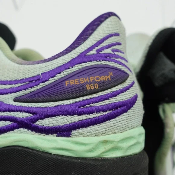 New Balance Fresh Foam X 860 Women Size 9 Shoes Green Sneakers Running Athletic - Picture 10 of 10